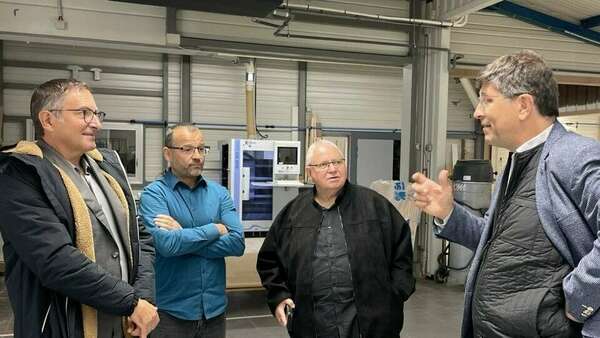 Visite de la menuiserie Somepose à Grenade