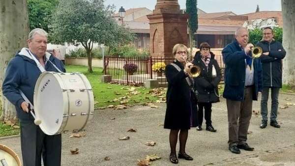 A la fête des musiciens de la fanfare et de la chorale de Merville