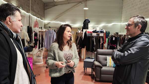 Visite du "Vide Grenier" permanent à Bouloc