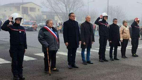 A la Sainte Barbe au centre de secours des pompiers de Villemur