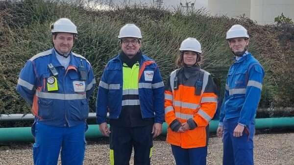 Visite du dépôt pétrolier TotalEnergies de Lespinasse