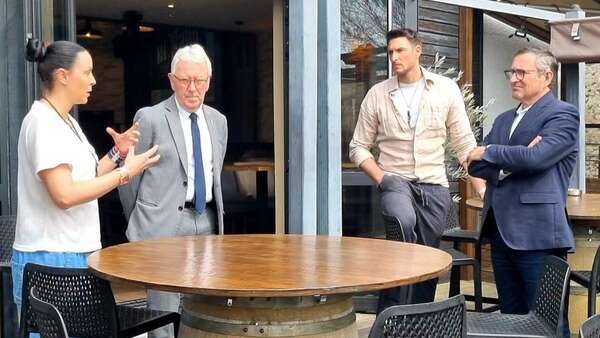 Rencontre avec des commerçants de Fenouillet