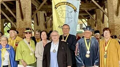 Mon intronisation à la Confrérie Gourmande et Joviale de la Saucisse à Grenade