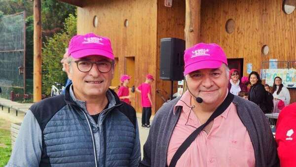A Bouloc pour la course "La Belle Rose" de soutien pour la lutte contre le cancer du sein