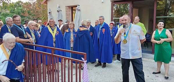 A Villaudric pour l'inauguration du nouveau restaurant Ô de Vignes