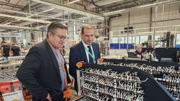 Visite de l'usine Safran à Villemur sur Tarn