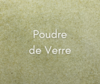 poudre de verre