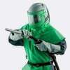 Casque de sablage NOVA 3 vert