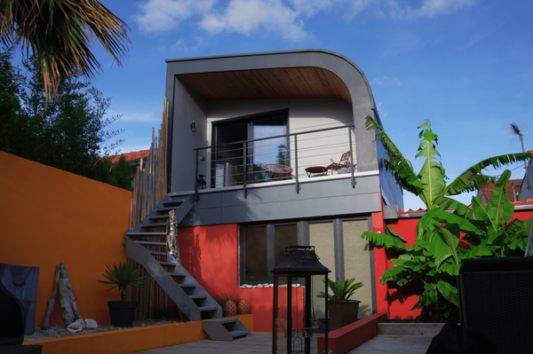 Surélévation d'un garage de 30m²