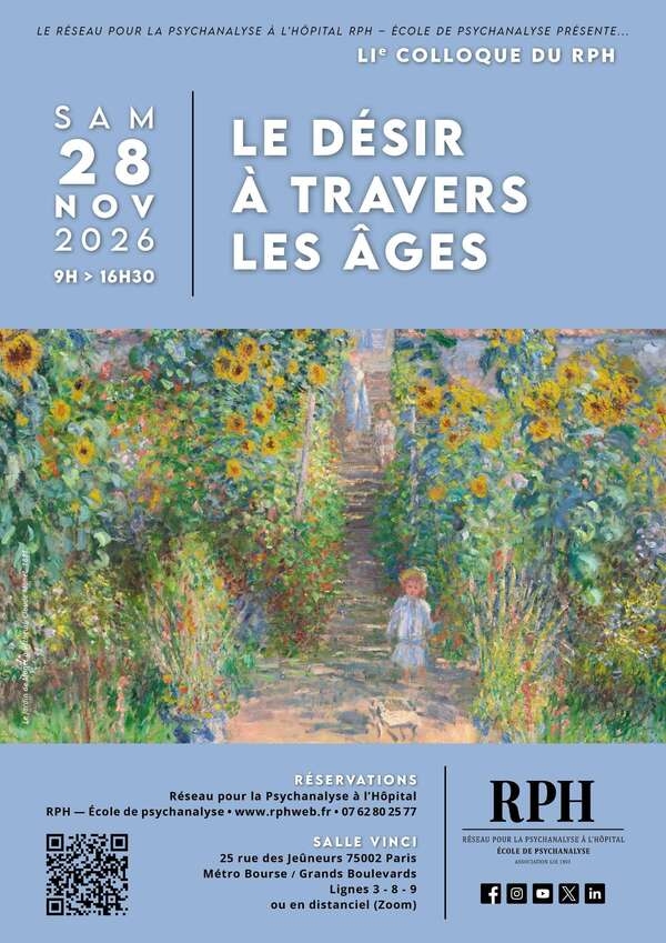 Colloque à Paris : Le désir à travers les âges