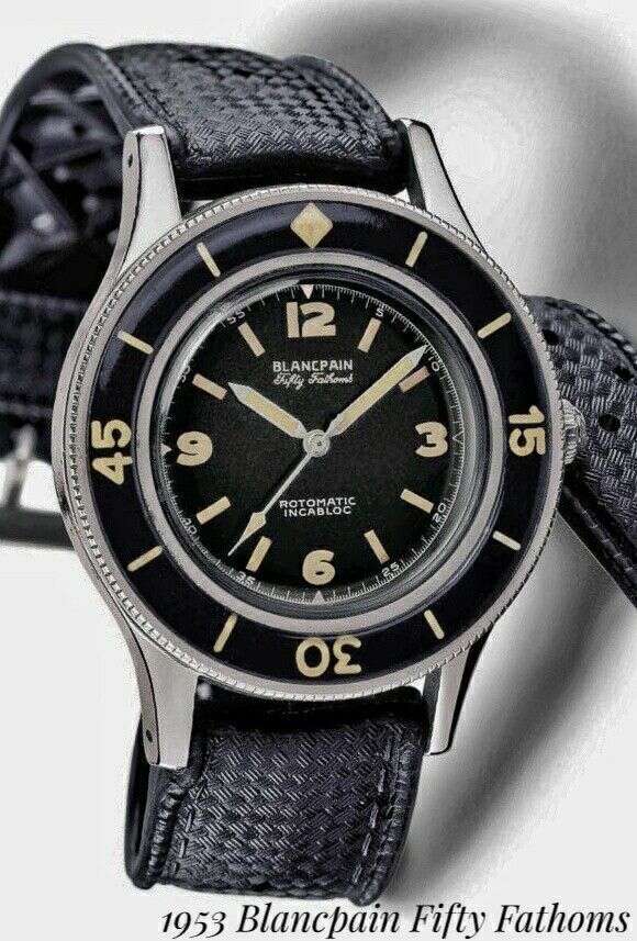 Blancpain Fifty Fathoms (1953) : la montre qui a inventé la plongée moderne