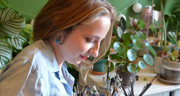 "Un jour un créateur" Rencontre et échange avec Cindy Barillet Partie 2