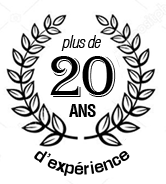 20 ans d'expérience