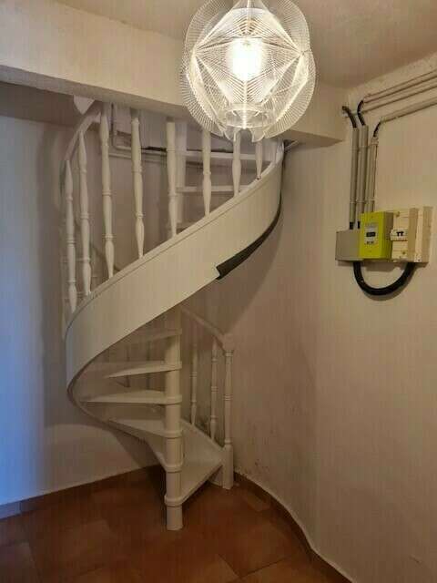avant escalier tournant