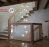 escalier moderne rythme visuel design contemporain