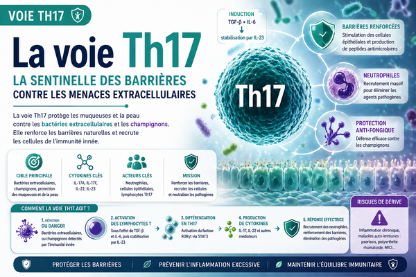 La Voie Th17 : Sentinelle des Muqueuses et Pivot de l'Inflammation Chronique