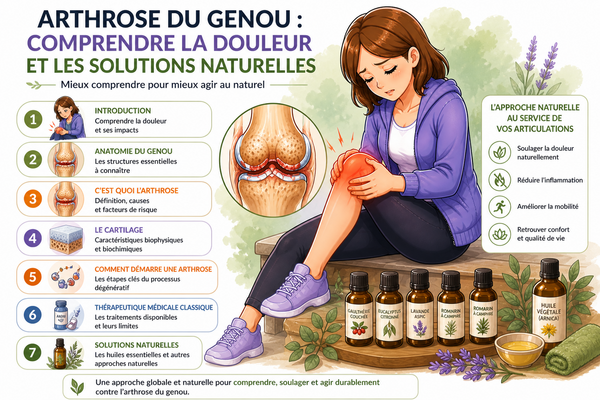 Arthrose du genou : comprendre la douleur et les solutions naturelles