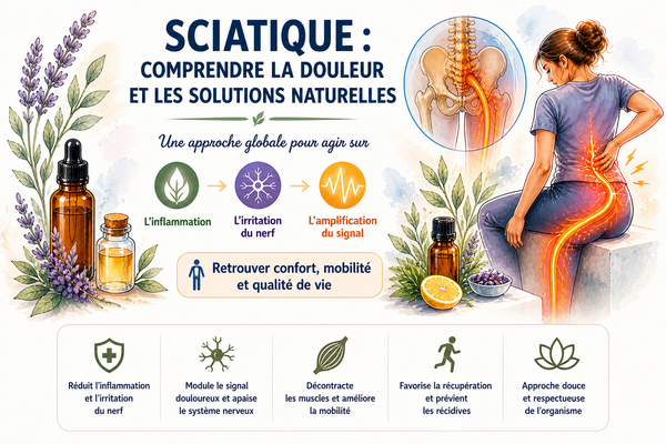 Sciatique : comprendre la douleur nerveuse et les solutions naturelles