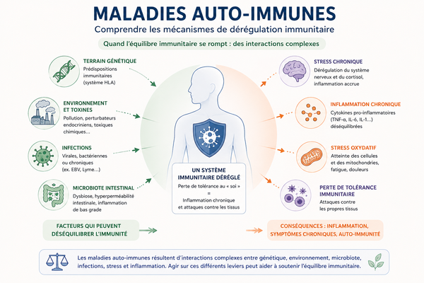 Maladies auto-immunes : comprendre les mécanismes de dérégulation immunitaire