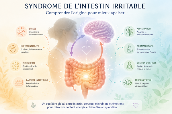 Syndrome de l’intestin irritable : quand l’intestin devient hypersensible au stress