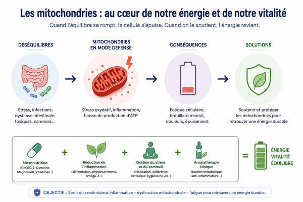 Fatigue cellulaire : le rôle clé des mitochondries dans notre énergie