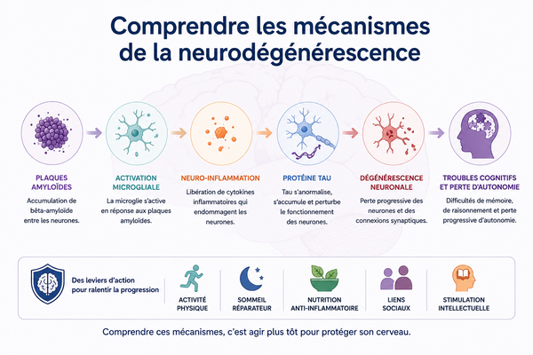 Maladie d'Alzheimer : comprendre les mécanismes de la neurodégénérescence