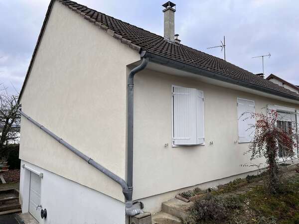 ravalement de façade après intervention 