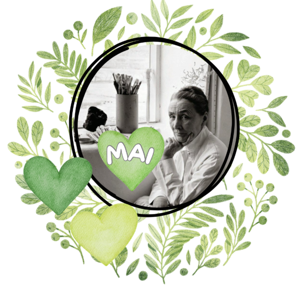 Fleurir en soi avec Georgia O’Keeffe : Mai en vert herbacé