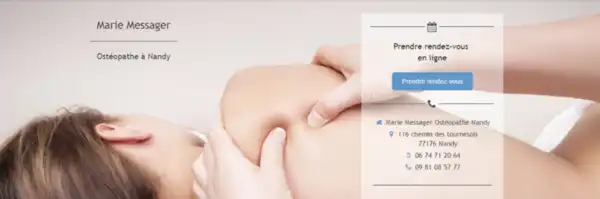 créer un site internet ostéopathe - mes osteos