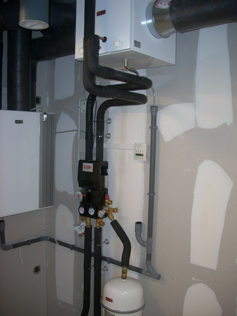 DOUBLE FLUX (en cours de réalisation) SUR PUIT EAU GLYCOLEE