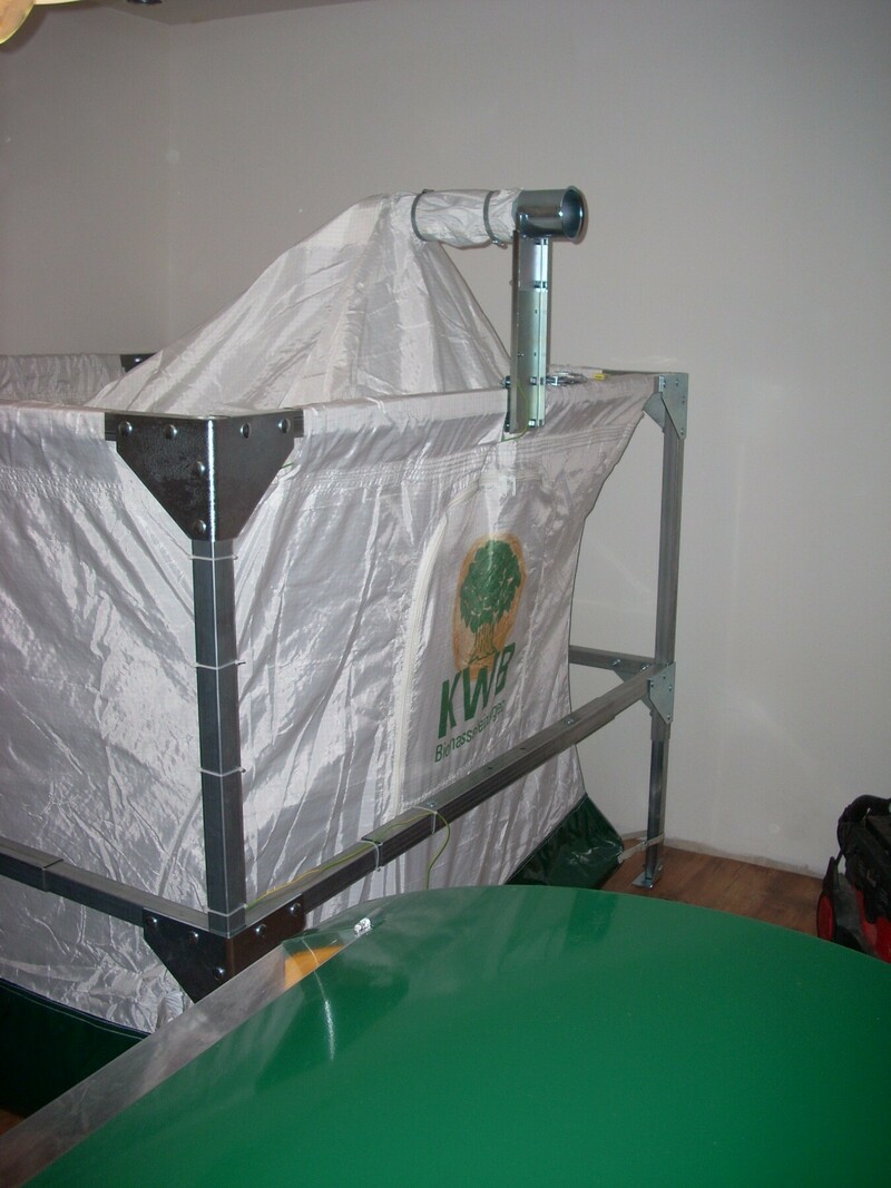 SILO "BIG BAG" POUR CHAUDIERE KWB