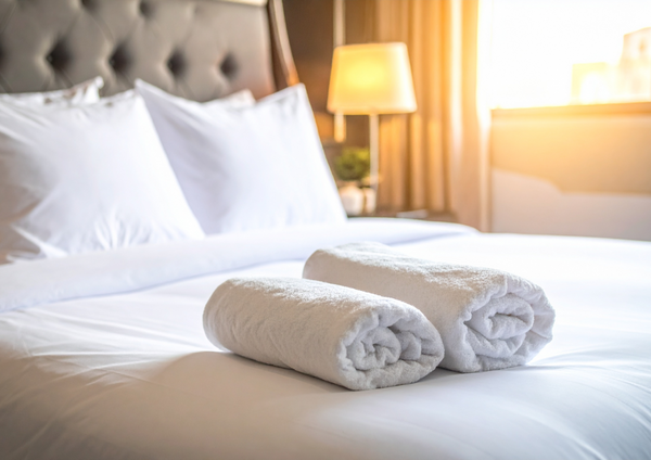 Literie de qualité hôtelière : le détail qui fait toute la différence ️✨