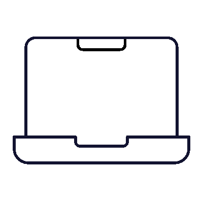 Wired outline 479 laptop notebook hover pinch