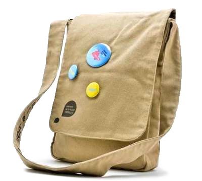 sacoche marron claire