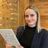 Auriane Bellanger, opticienne en apprentissage chez OPTIC'+