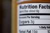 Exemple d'étiquette nutritionnelle montrant la présence de sucres cachés