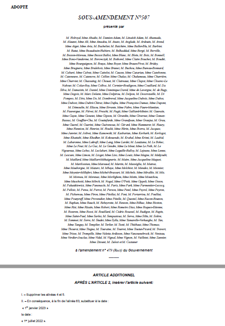 Avancer de 6 mois la suppression du GNR n’a rien d’écologique !