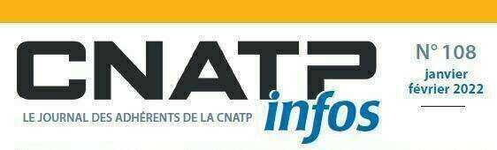 Edito Présidente - CNATP Infos Janvier-février  2022