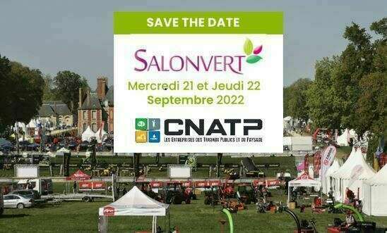 Retrouvez votre CNATP à SALONVERT sur son stand les 21 et 22 septembre 2022 au Château de Baville à Saint-Chéron (91) 
