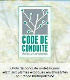 Code de conduite professionnel relatif aux plantes exotiques envahissantes