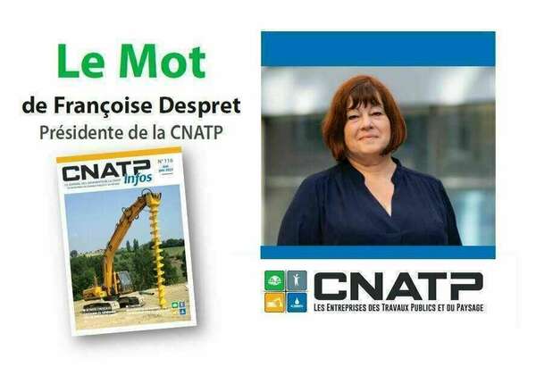 Edito Présidente - CNATP Infos Mai 2023