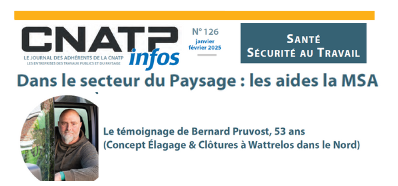 Santé et sécurité au travail - Dans le secteur du Paysage : les aides la MSA