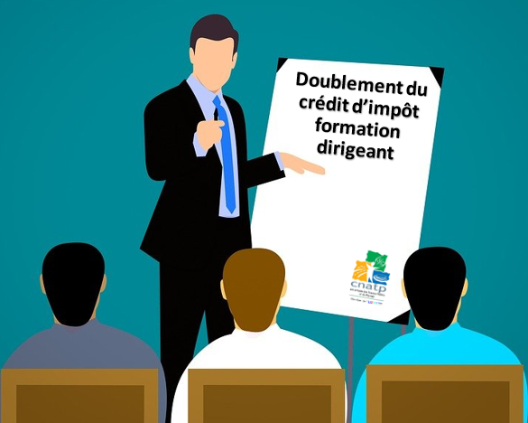 Doublement du crédit d’impôt formation dirigeant 