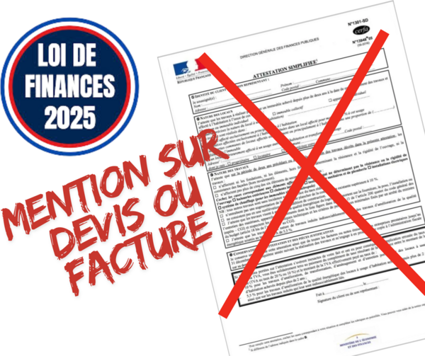 Une vraie simplification : la suppression des attestations de TVA à 5,5% et 10%