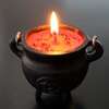 Autel spirituel pour Lughnasadh avec bougie