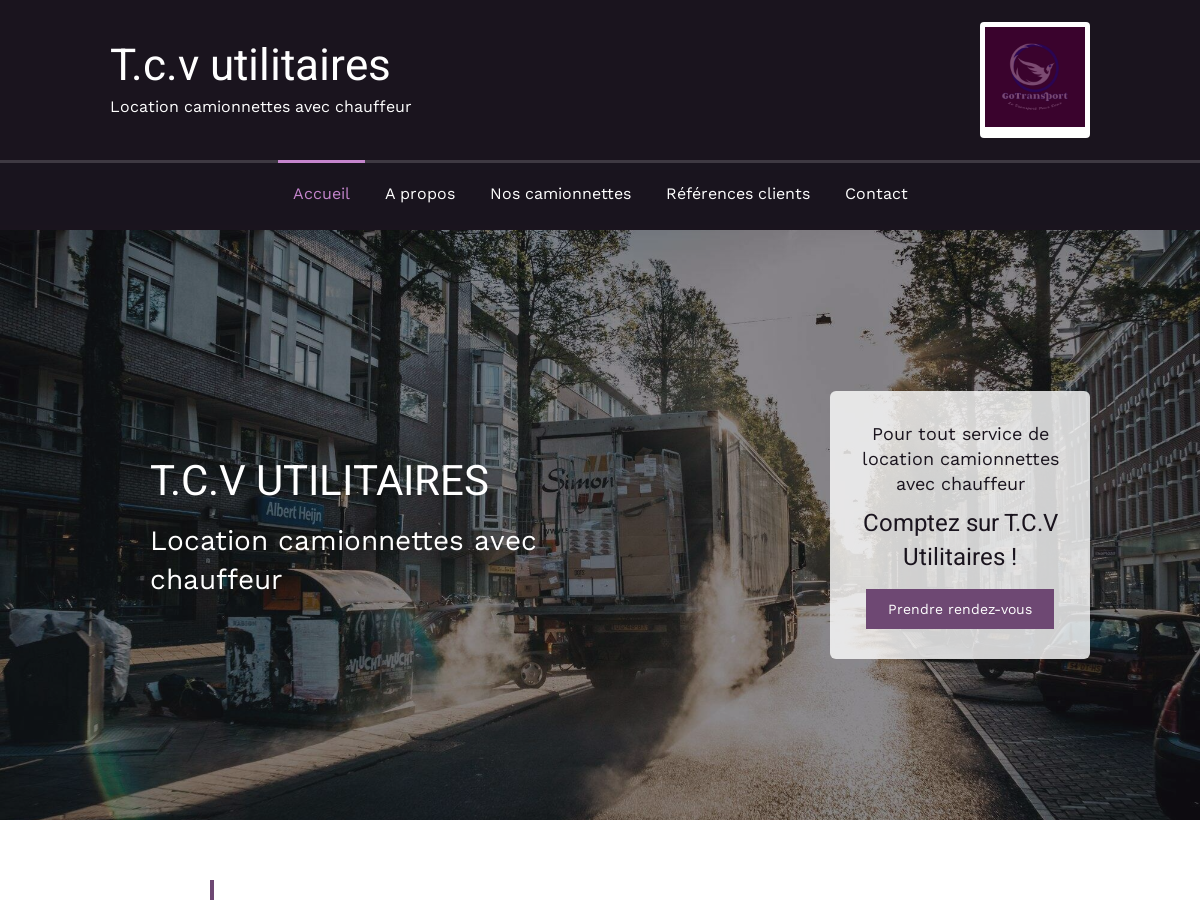 Exemple de site internet de Déménagement à Paris 20
