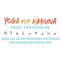 Yoga for Karuna by Lara // Cours solidaire au Quai des Possibles