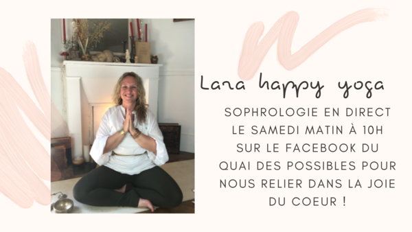 Sophro live avec le Quai des Possibles - live tous les samedis 10H