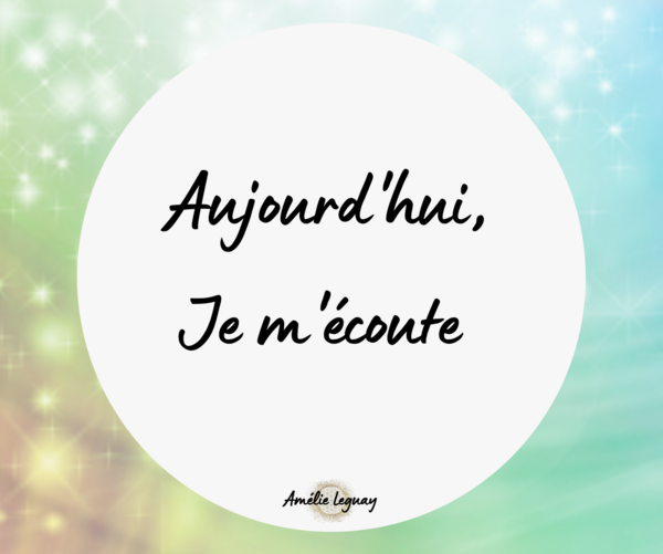 Une clé pour trouver l'équilibre : apprendre à s'écouter au quotidien