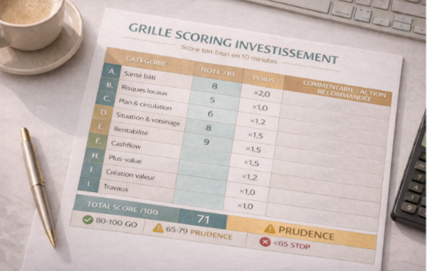 GRILLE SCORING 100 POINTS